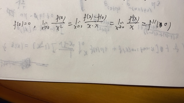 '></div><hr><h3>老师回复问题</h3>(f(x)-f(0))/x并不能等价成f